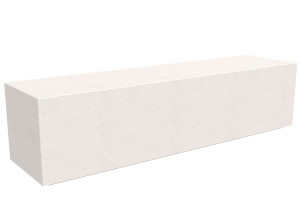 Бетонная скамья без спинки