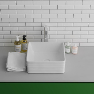 GR-3026 Накладная раковина на столешницу  прямоугольная Grossman