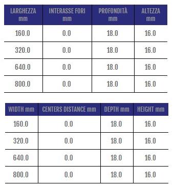 Cosma Ручка для встраиваемой модульной мебели  599  - Вид №1