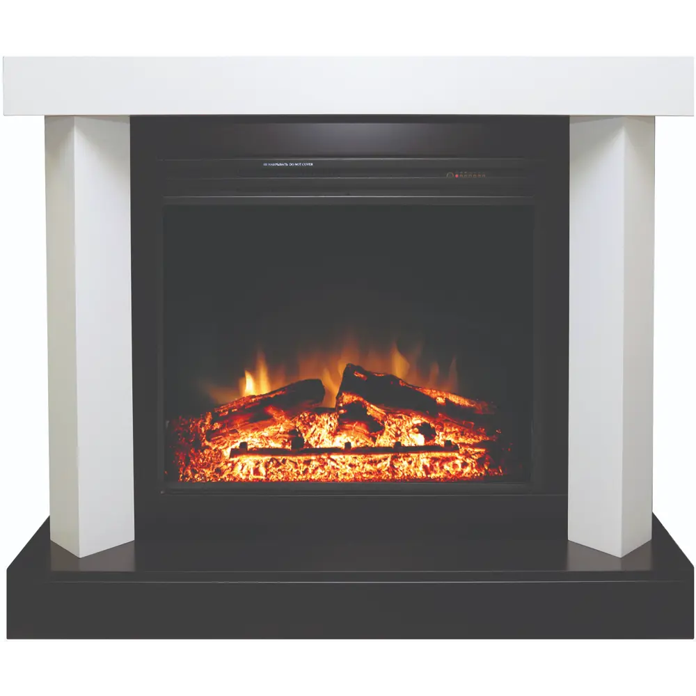Каминокомплект Vancouver с электроочагом Jupiter белый ROYAL FLAME STLM-2195804