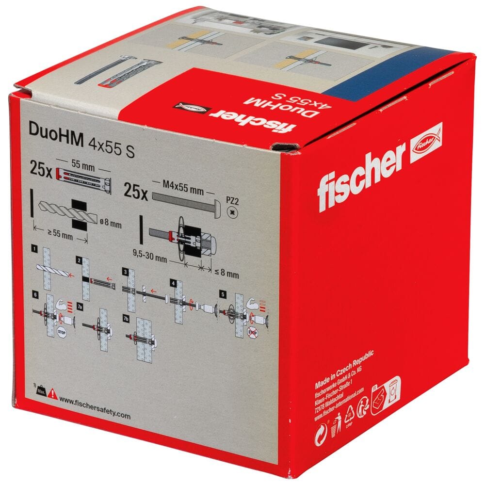 Дюбель FISCHER DuoHM ARCH-00080658 - Вид №12