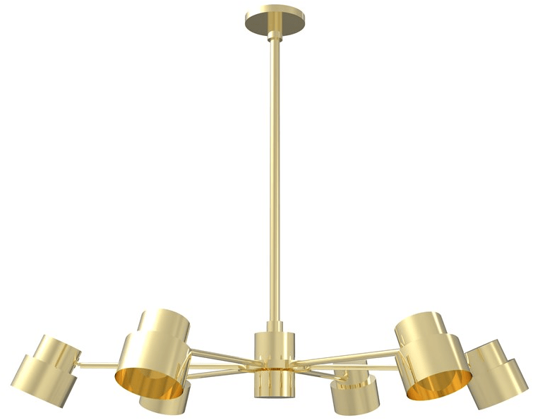 Il Bronzetto Люстра из латуни Satellite Sat06_s / sat06_m - Вид №1