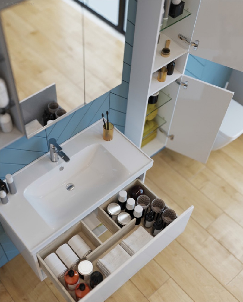 99.0808 Тумба под раковину Dreja Perfecto - Вид №2