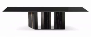 Gallotti&Radice Прямоугольный обеденный стол из хрусталя