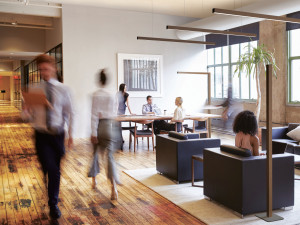 Алюминиевый светодиодный торшер для офиса