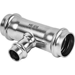 Тройник переходной Rommer 28x15x28 мм ВПр нержавеющая сталь 88011358 STLM-2169013