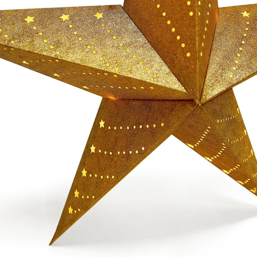 Led-светильник подвесной 60 см "Звезда золотая" Star ENJOYME  253056 Золото  - Вид №5