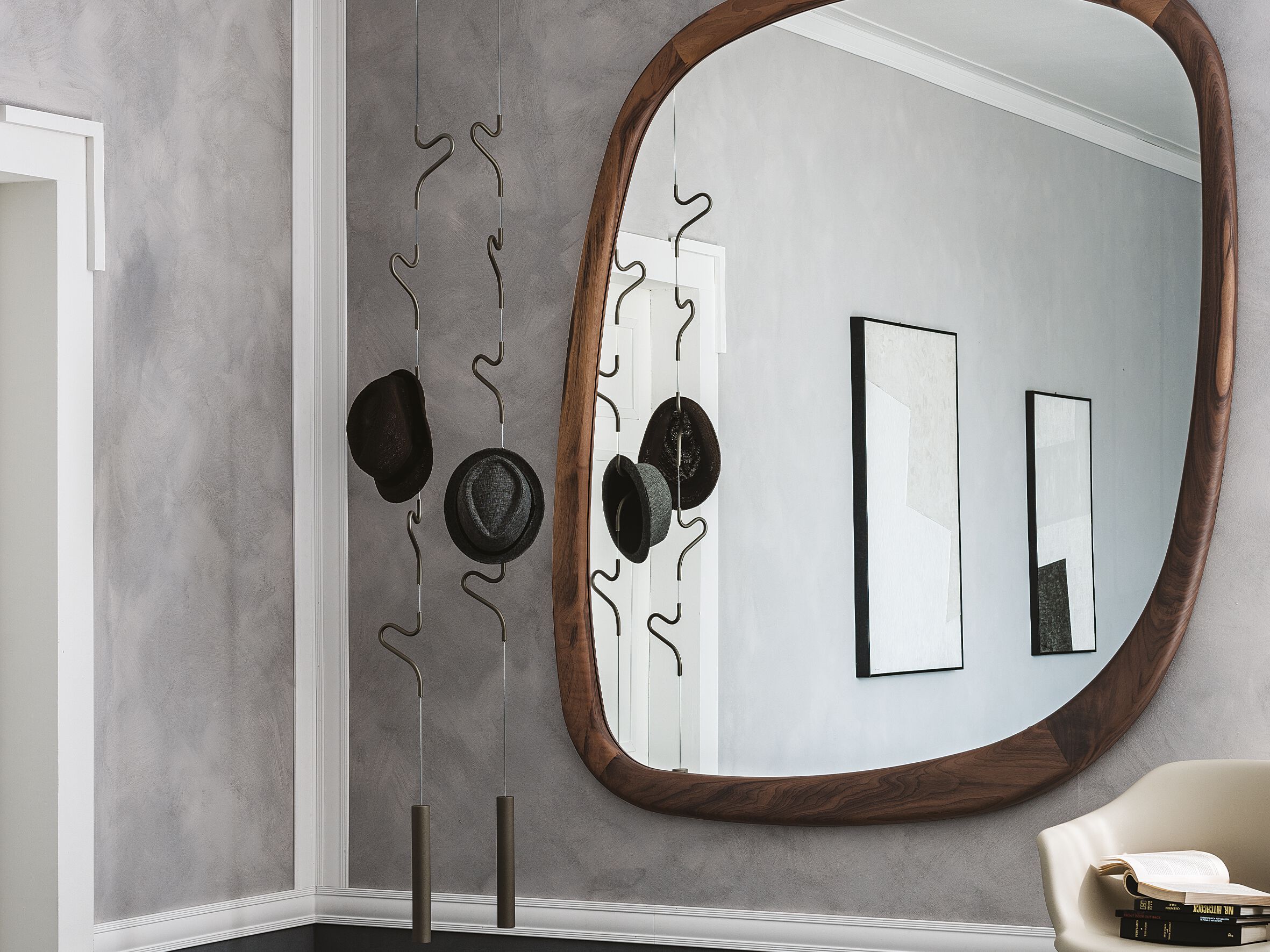 Стальная потолочная вешалка Cattelan italia AIR ARCH-00141751