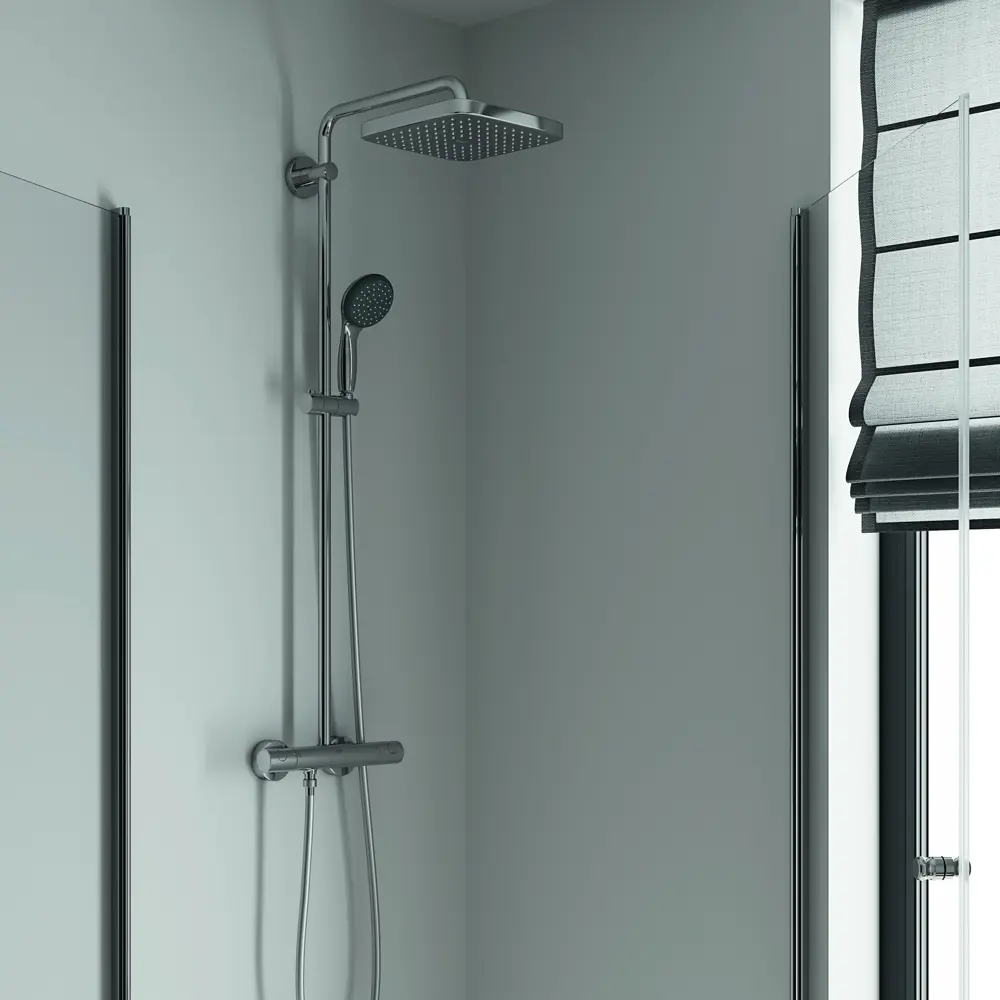 Душевая стойка Grohe Vitalio Start 2 режима с термостатом 83396638 STLM-2144682 