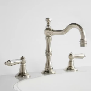 C15-1301 C15-1301 Смеситель для раковины на 3 отверстия ВОЛГА С РУЧКАМИ I Cristal & Bronze VOLGA À MANETTES I