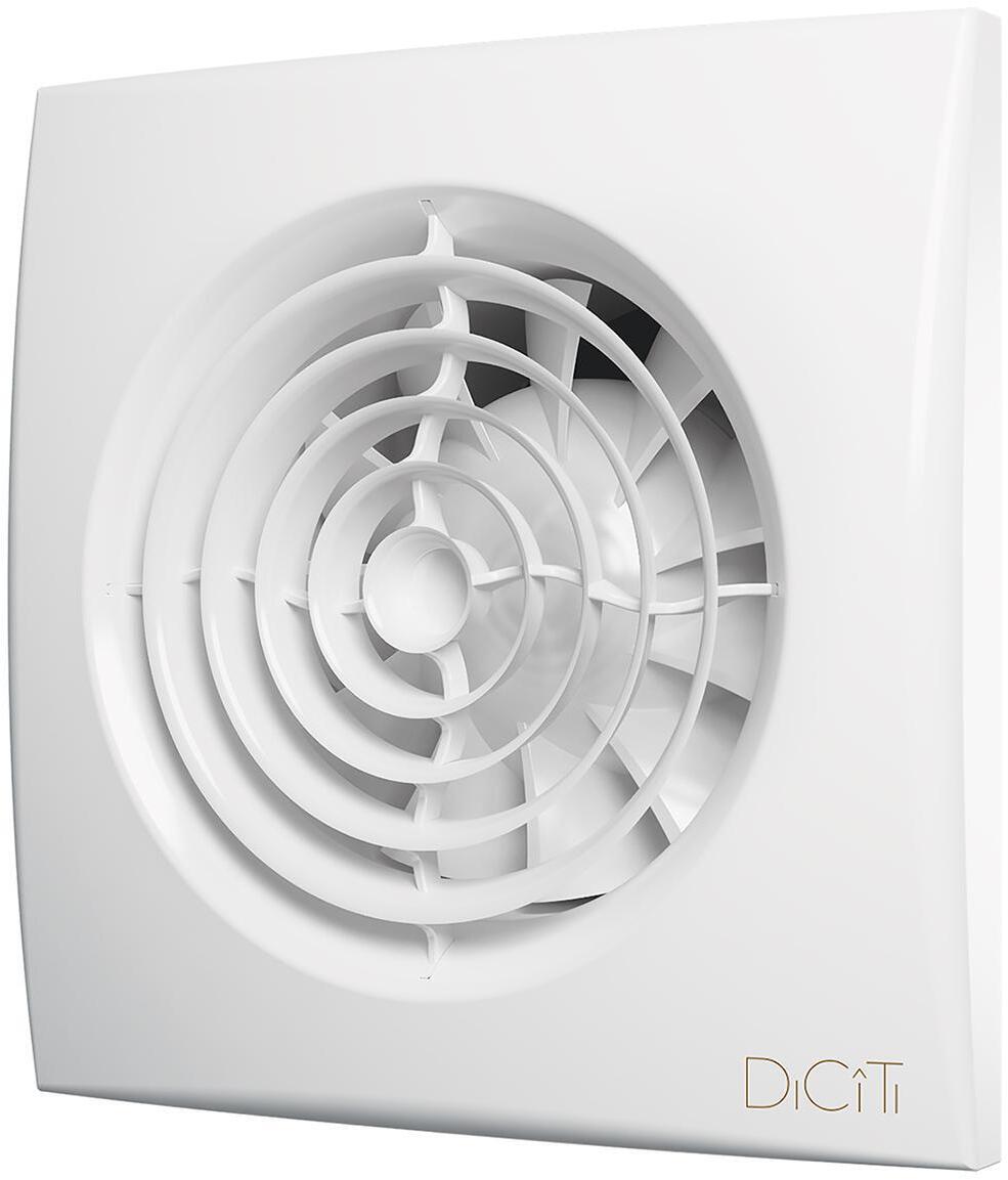 90347449 Вентилятор вытяжной Aura 4C MR D100 мм 25 дБ 90 м³/ч обратный клапан цвет белый STLM-0194951 DICITI