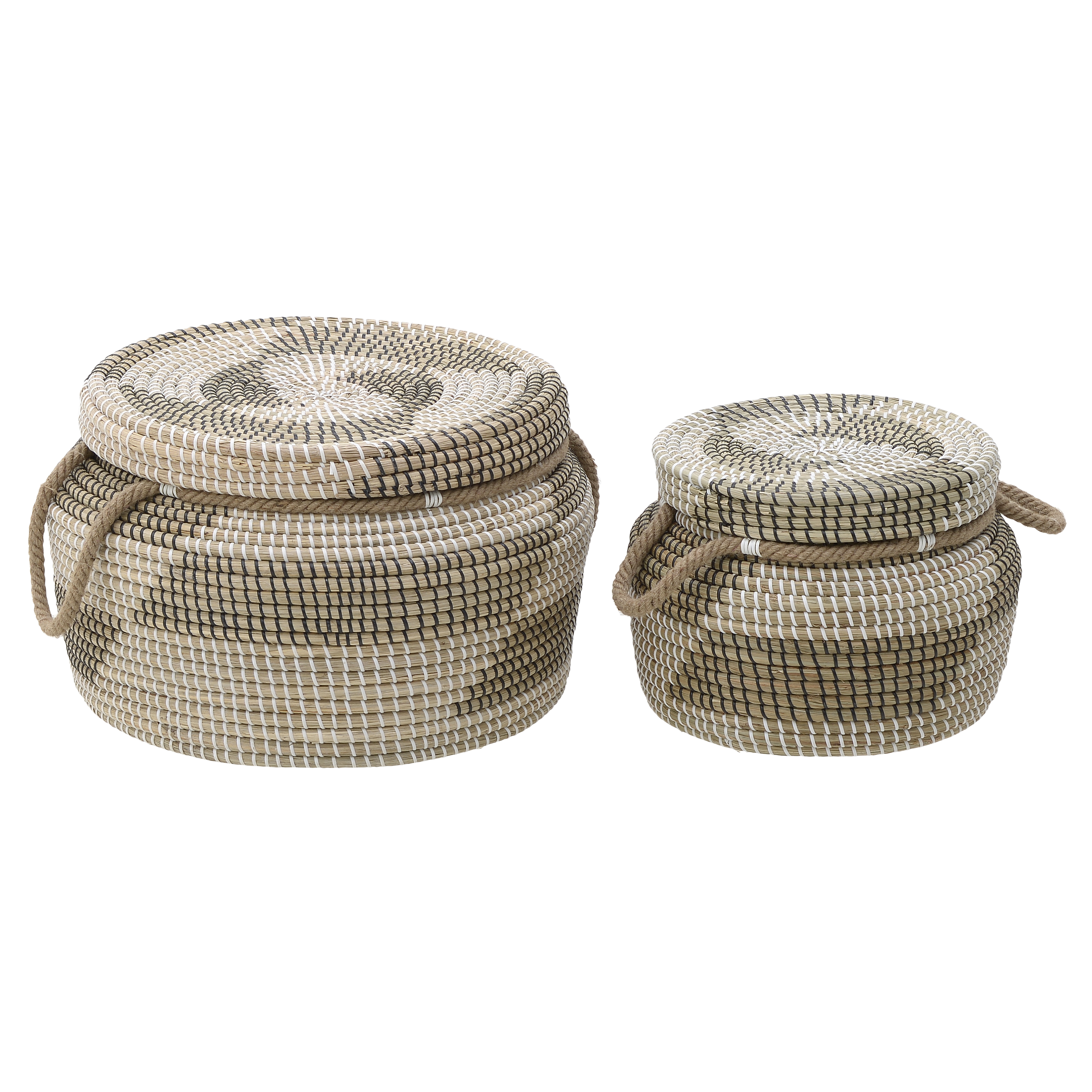 3870564.0037 КОРЗИНА С КРЫШКОЙ, НАБОР 2 ШТ TO4ROOMS  - Вид №1