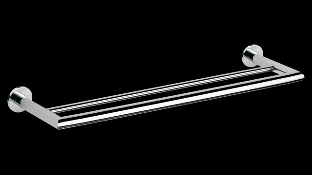 AE216 Держатель для полотенец, двойной, 40 см bagno&associati AMBIENTE ELITE Bagno & Associati