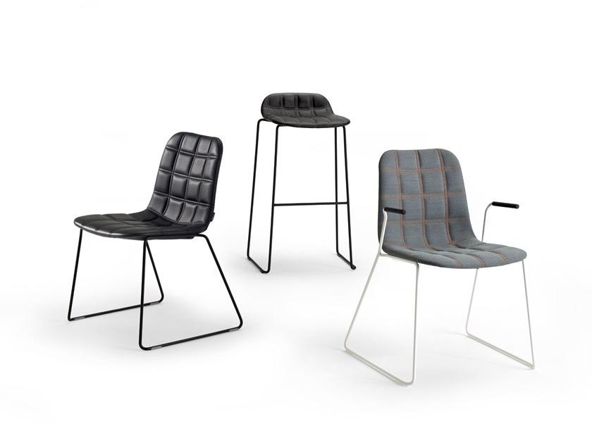 Offecct Стул-санки штабелируемый с подлокотниками Bop sun-id-1420199 - Вид №3