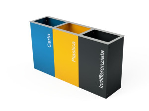 Стальная корзина для мусора для утилизации отходов