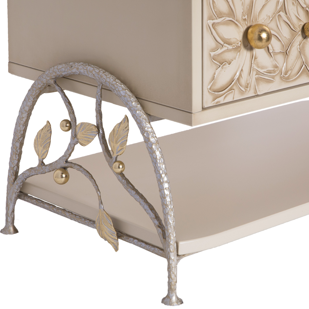 14079 Банкетка Терра Айвори Мраморное золото BOGACHO 4627196590526 - Вид №3