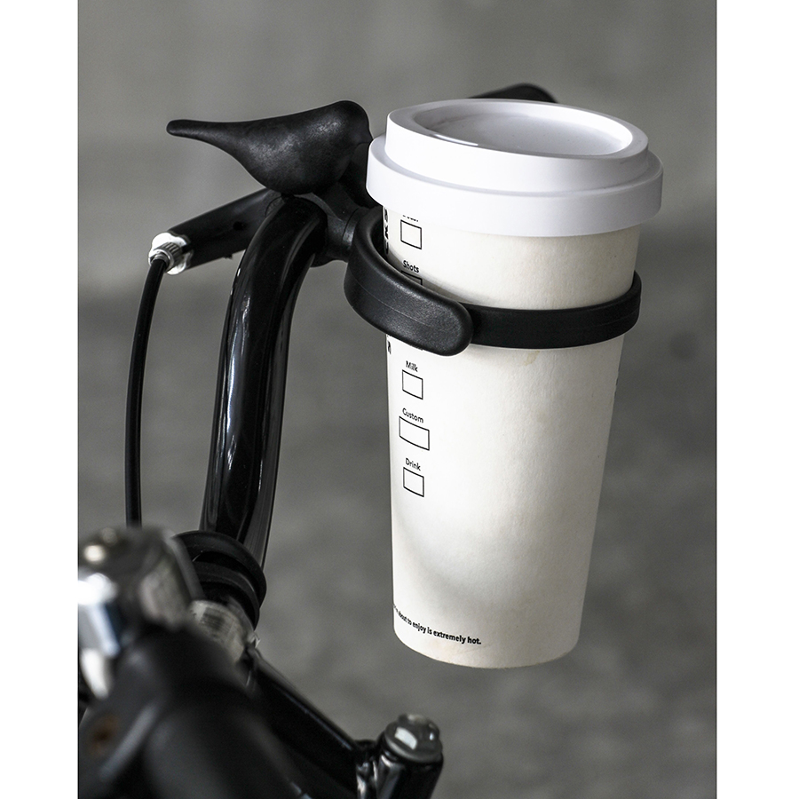 Держатель для стаканов bird, черный QUALY ДИЗАЙНЕРСКИЕ 300568 Черный  - Вид №2