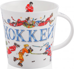 10632200 Dunoon Кружка Dunoon "Хоккей.Кернгорм" 480мл Фарфор костяной