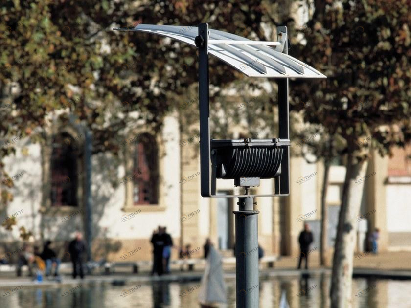 URBIDERMIS Светодиодный столб из оцинкованной стали sun-id-1346142