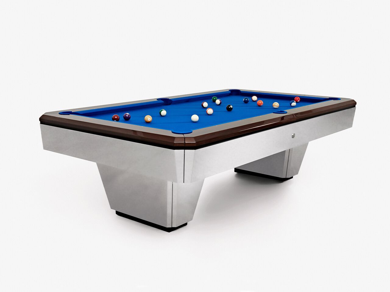 Алюминиевый прямоугольный бильярдный стол Hermelin biliardi современные игровые столы ARCH-00147944 - Вид №2