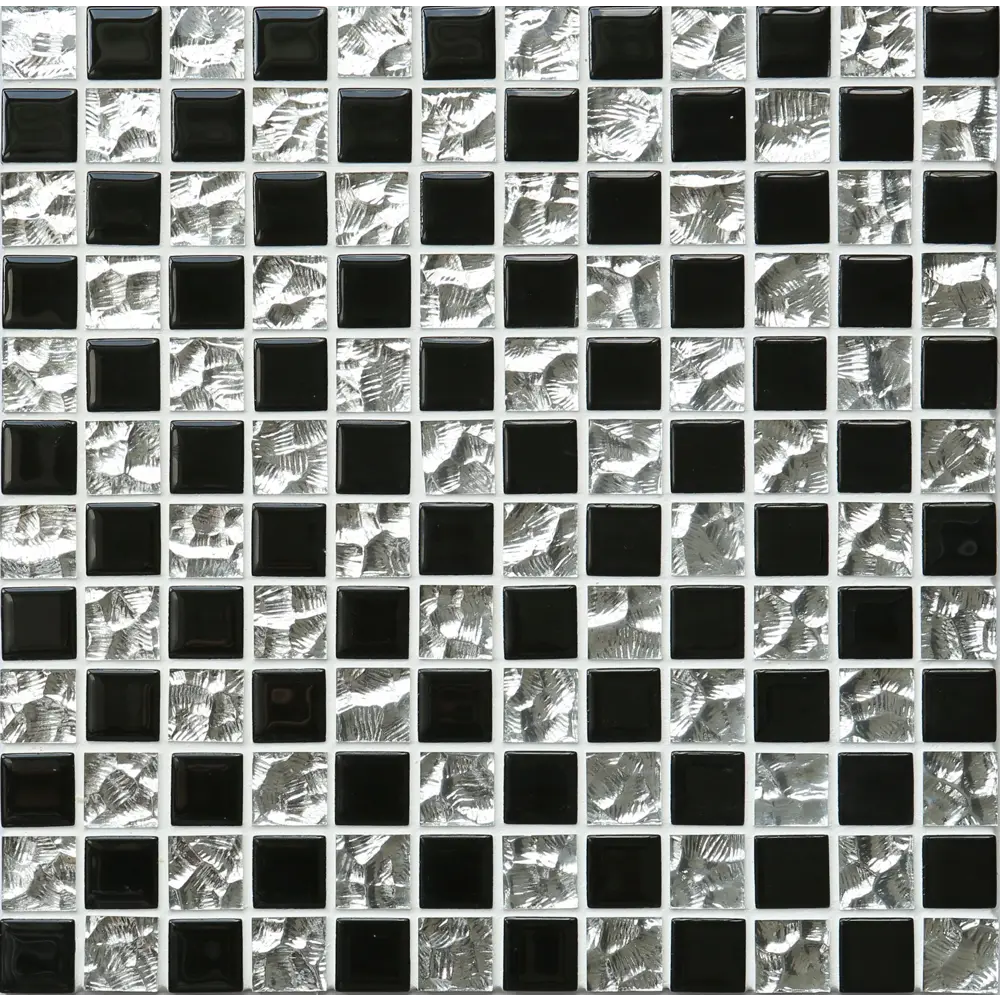 Мозаика 30х30 см стекло, цвет черный 12797248 STLM-2203160 ARTENS  - Вид №1