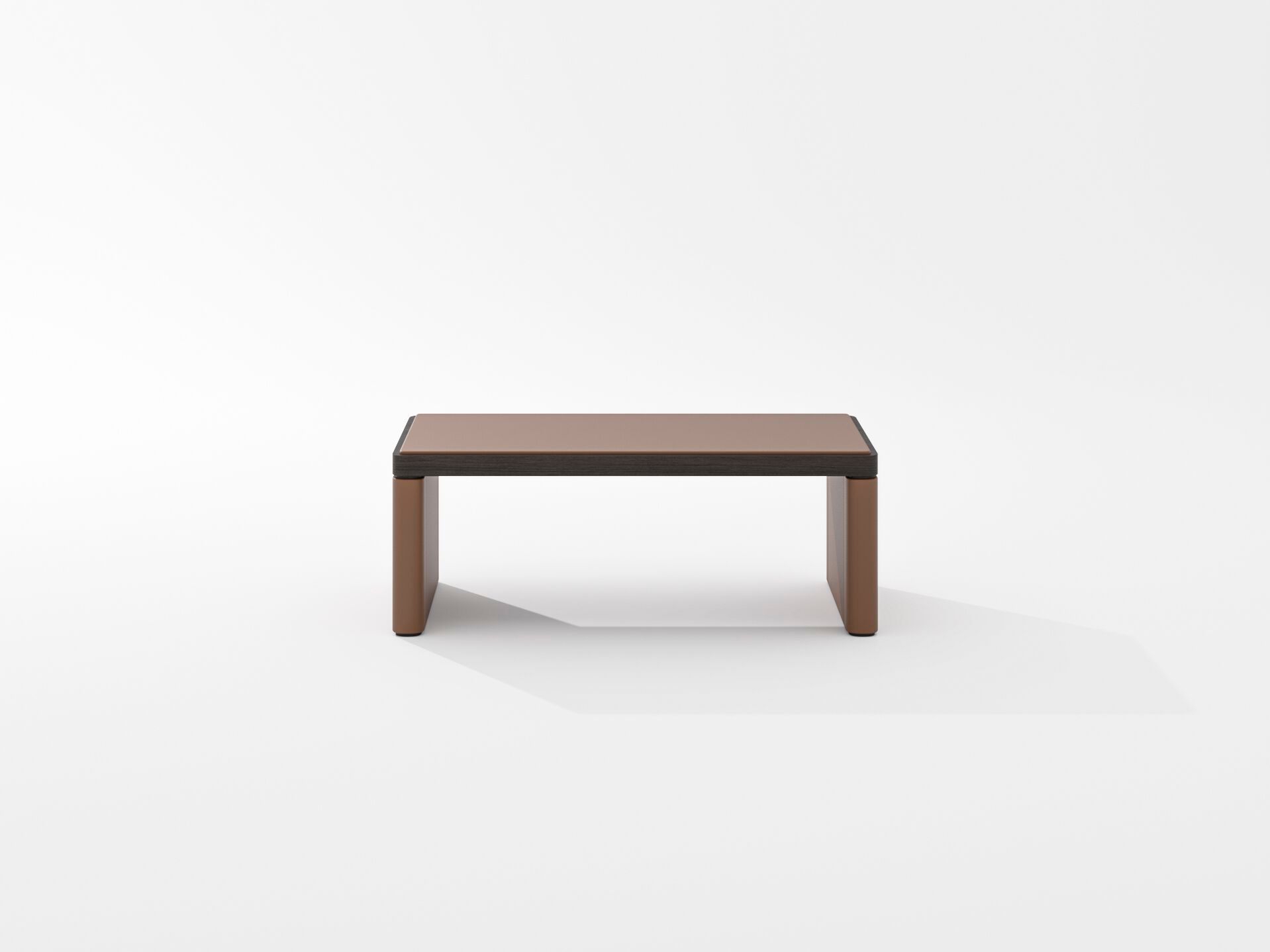 Прямоугольный кожаный журнальный столик PROF Flow ARCH-00120969 - Вид №6