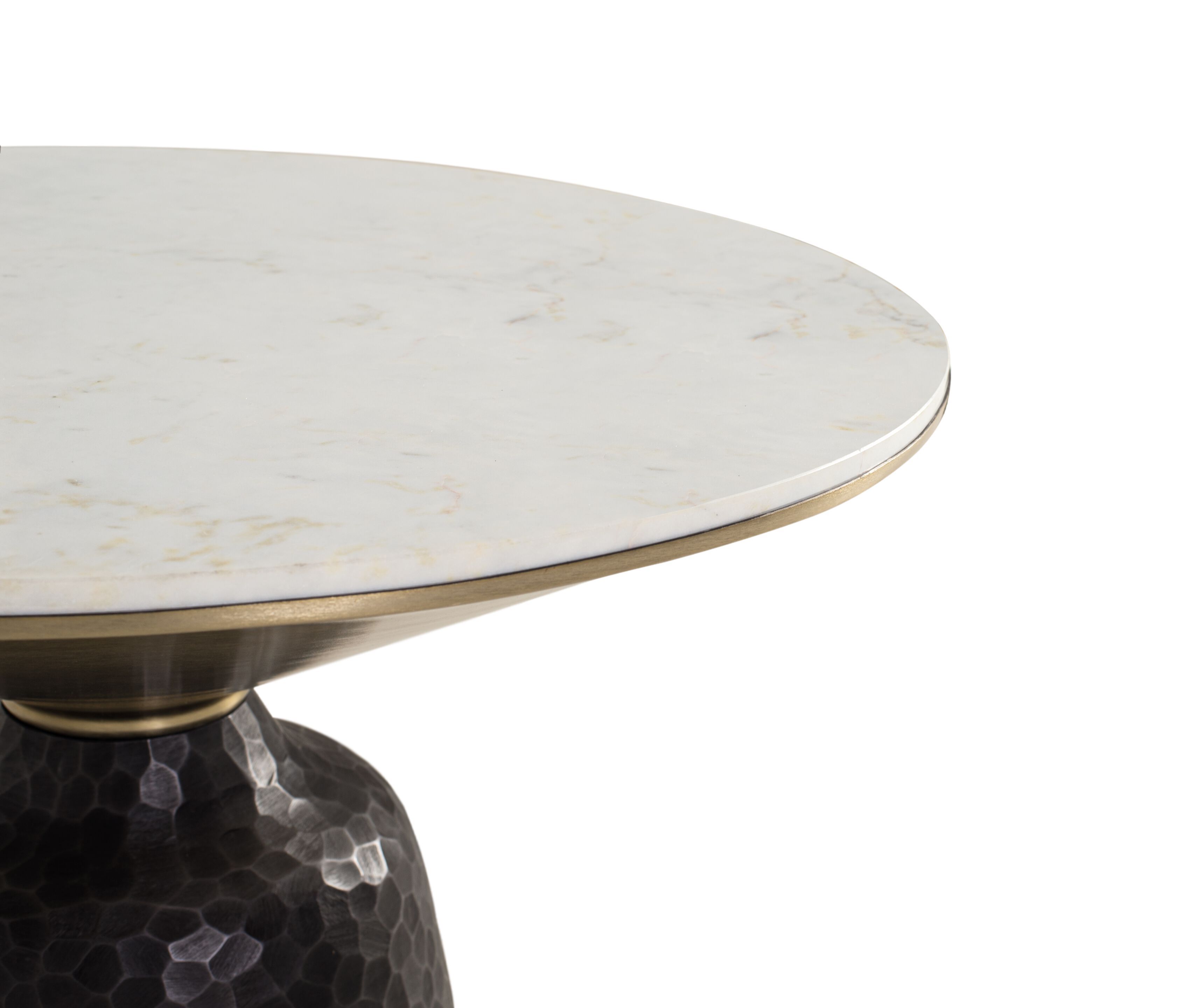 Круглый мраморный журнальный столик Giner y Colomer 1434 ARCH-00125348 - Вид №3