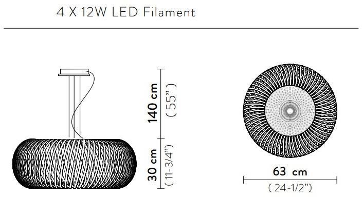Slamp Светодиодная подвесная лампа Kalatos sun-id-1432796 - Вид №10