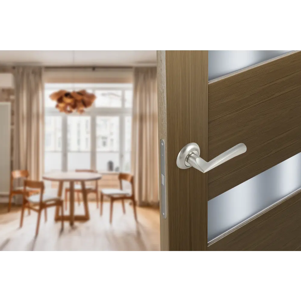 Дверные ручки EDSON для межкомнатных дверей в стиле никель 85168581 STLM-0059340 - Вид №9