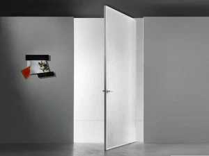 Glas Italia Стеклянная поворотная дверь заподлицо со стеной Aladin