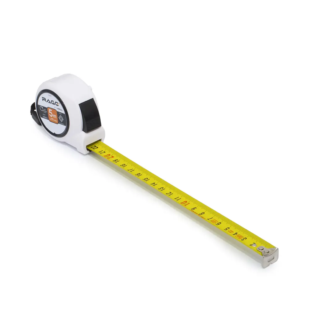 Рулетка Rage by Vira с автостопом 5 м х 19 мм STLM-2125543