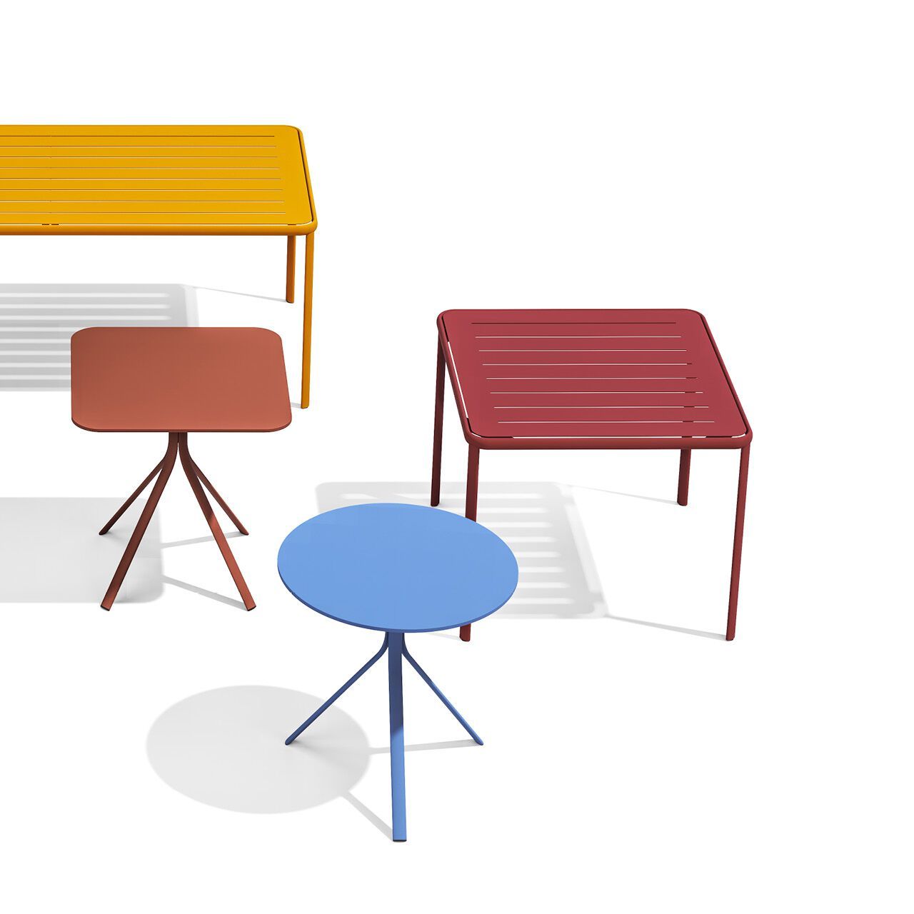 Стальной стол с порошковым покрытием со спицами BABEL D Melik ARCH-00150557 - Вид №3