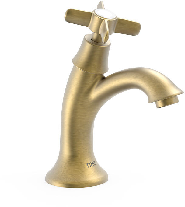 Кран для умывальника TRES CLASIC с 1 выпуском воды-24250301LM TRES