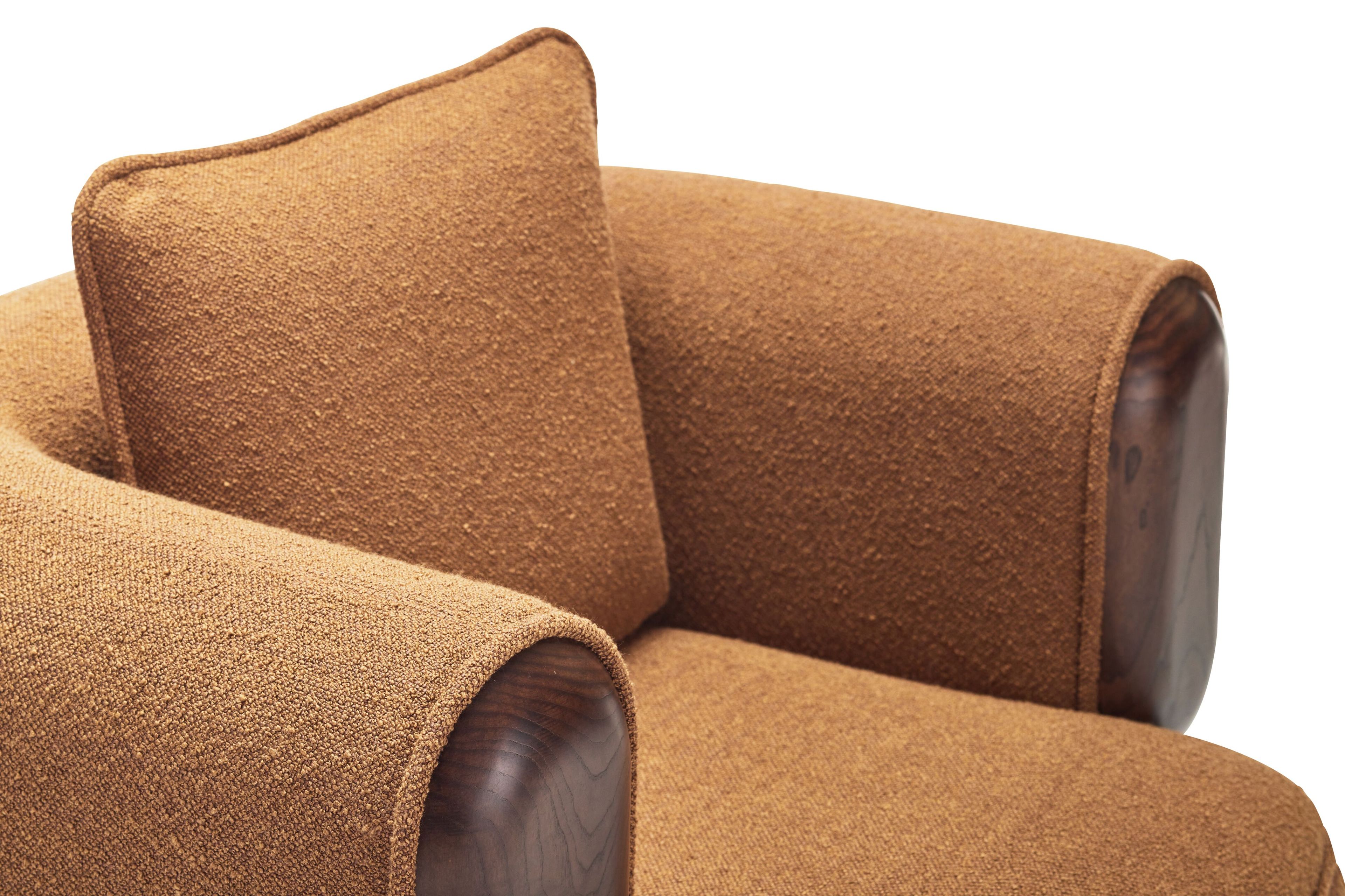 Тканевое кресло с подлокотниками Papell Design Chestar ARCH-00115551 - Вид №3