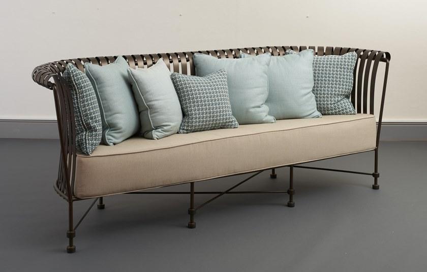 OFFICINACIANI Кованый 3-местный садовый диван Molle Gf4001so  - Вид №2