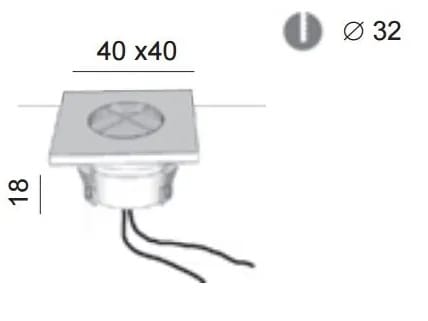Квадратный светодиодный светильник BEL-LIGHTING Faki ARCH-00103326 - Вид №3