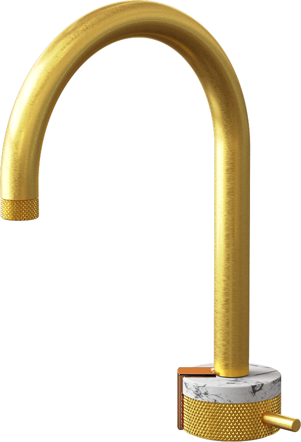 E-11502-R2MW-L2RG-BAU Однорычажный прогрессивный смеситель для раковины - излив 16см GRAFF MOD+