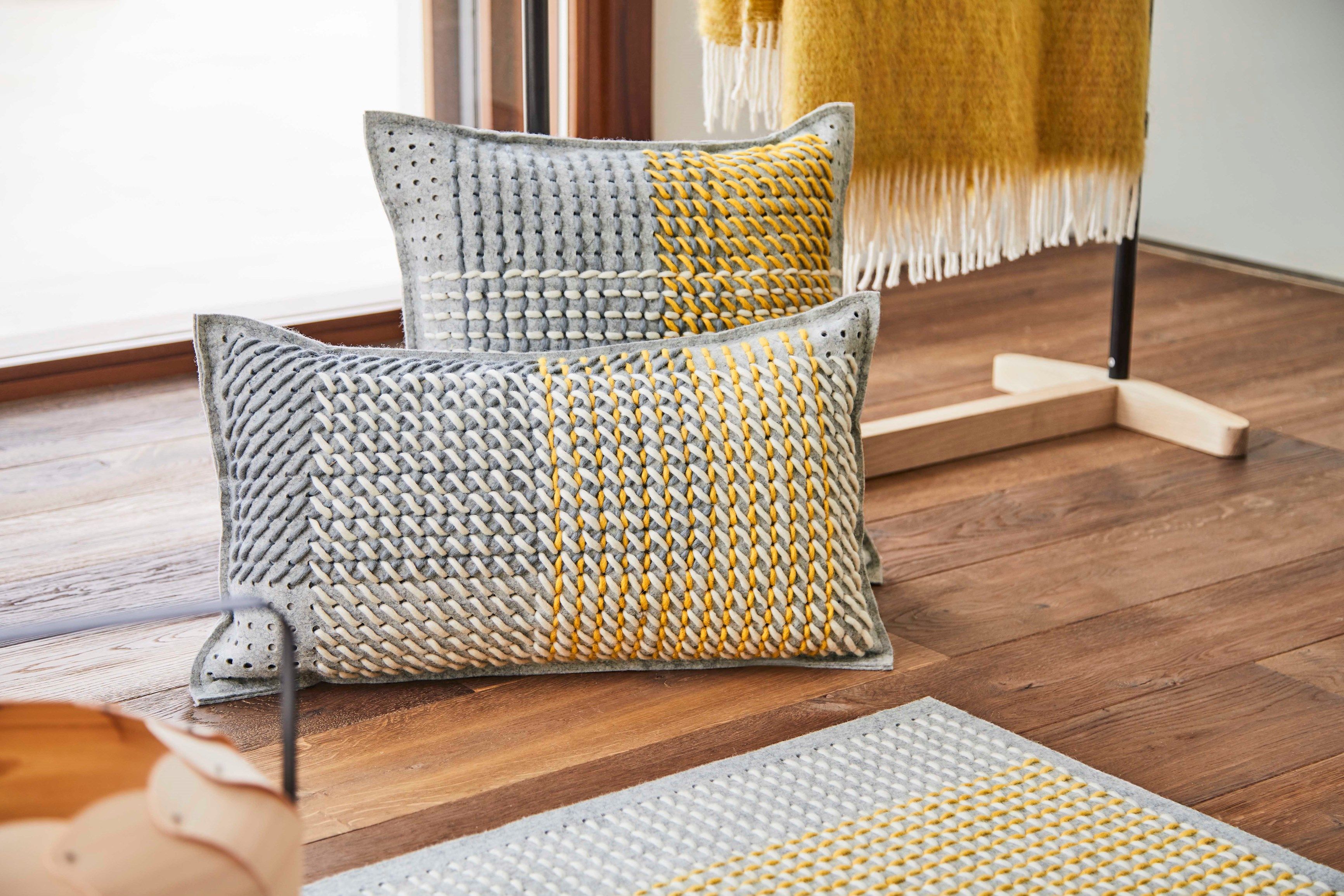 Квадратная подушка из ткани GAN Canevas Geo ARCH-00077341 - Вид №3