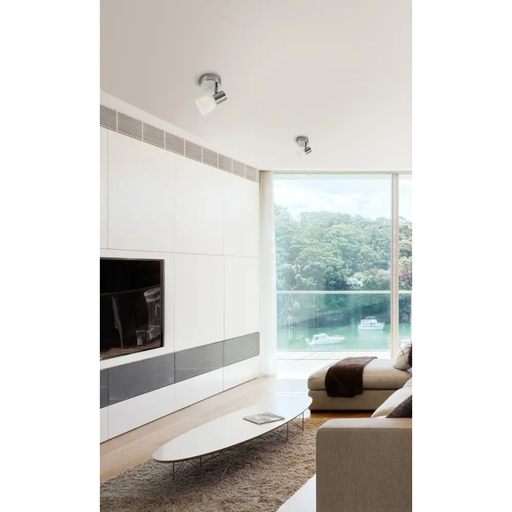 Спот поворотный City, 1 лампа, 2.5 м², цвет никель 18714239 STLM-2112918 J-LIGHT  - Вид №5
