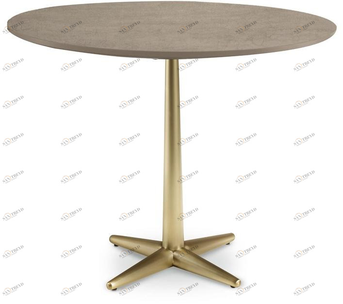 Cantori Круглый деревянный стол с основанием 4 звезды City sun-id-1473245