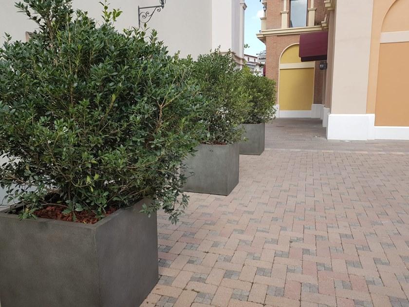 PAOLELLI GARDEN Садовый горшок из фибры Concrete lite 28 3727 - Вид №1