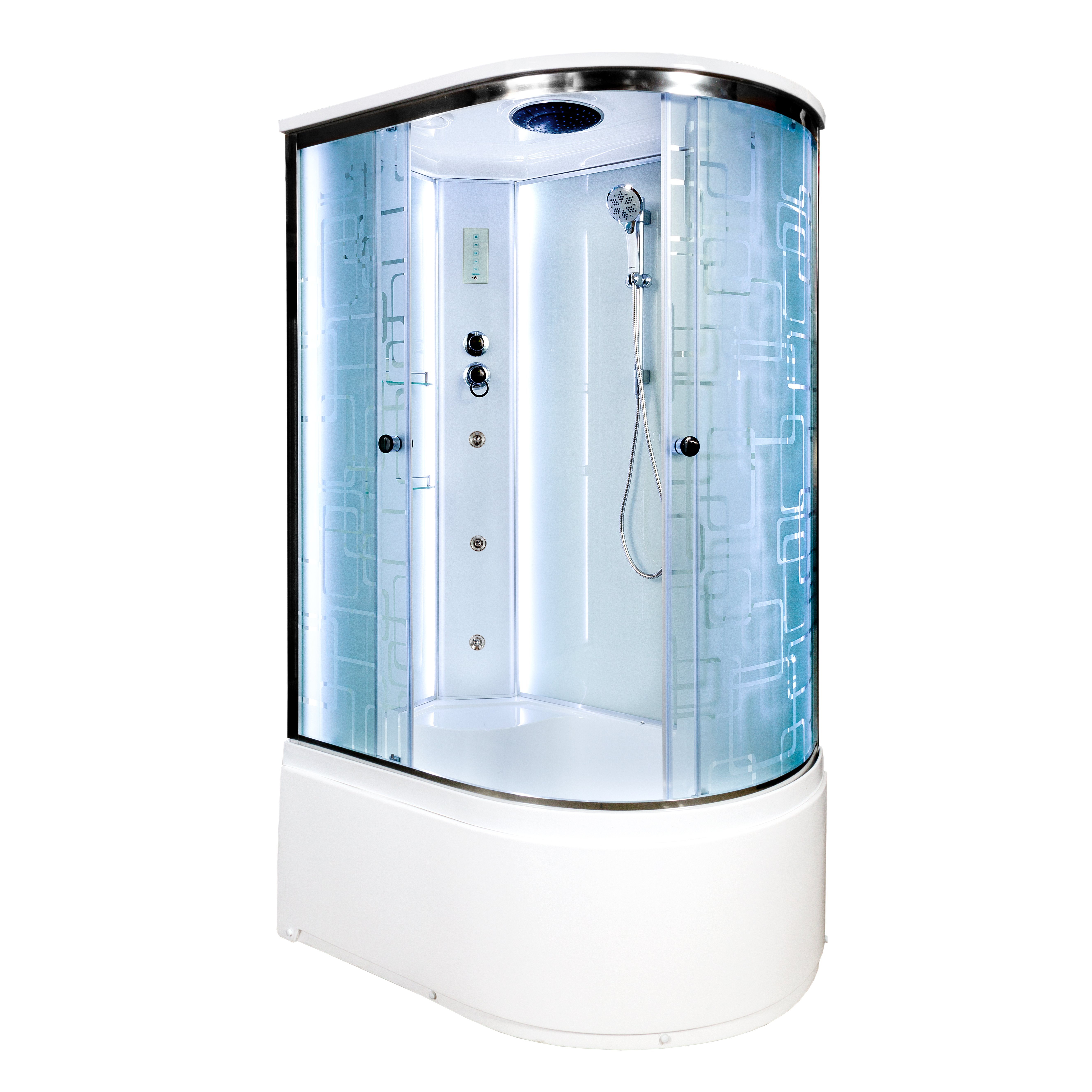 D272 R Душевая кабина DETO Серия D ЕМ4512 L LED с гм. - Вид №2