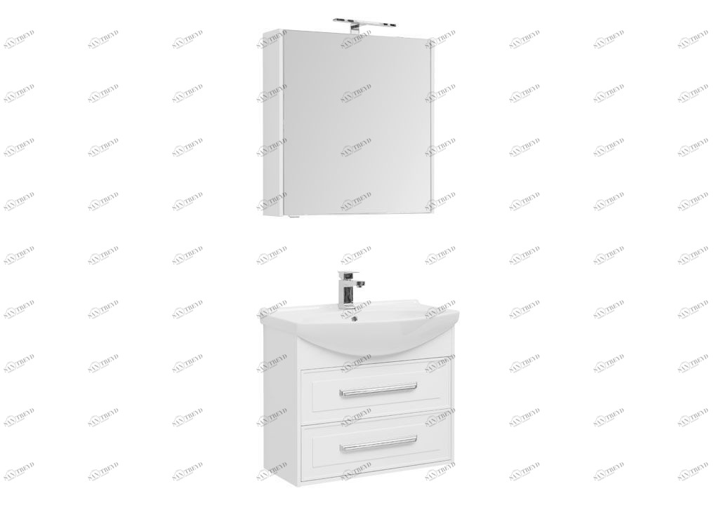 Мебель для ванной Aquanet Остин 75 белый 00213134
