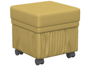 90499456 Банкетка 41x41 см цвет желтый 7557 МЕБЕЛИК STLM-0254006