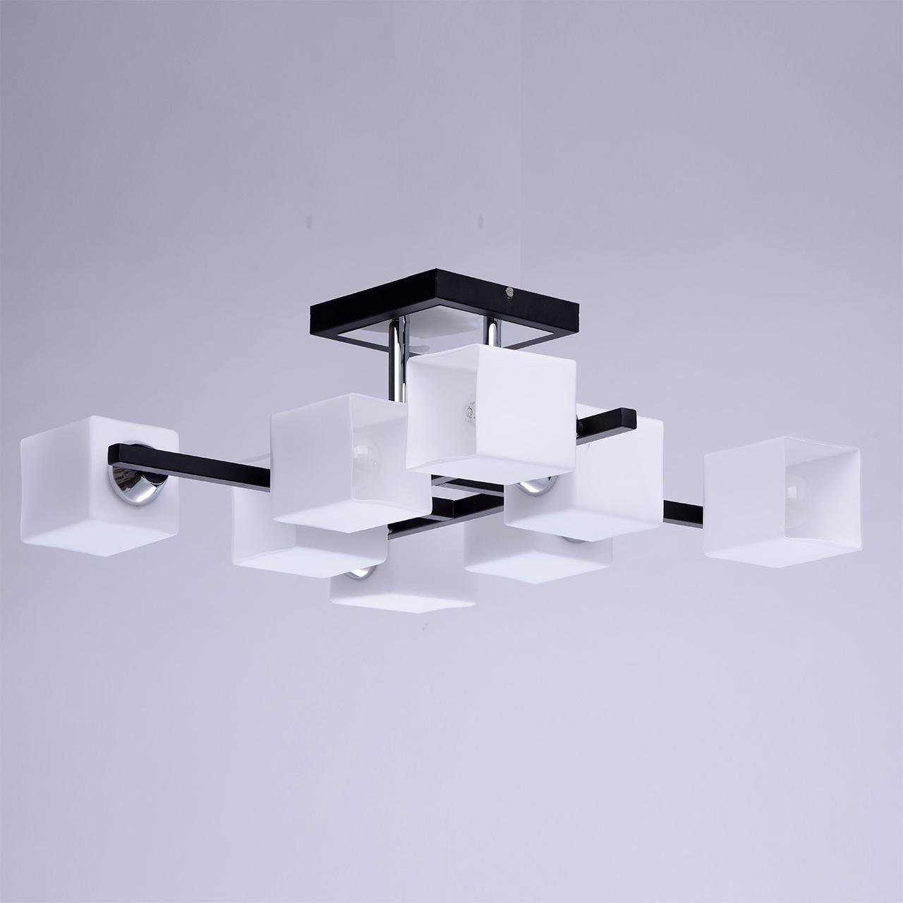 Потолочная люстра De Markt Тетро 673011508 DE MARKT ТЕТРО 183070 Белый  - Вид №1