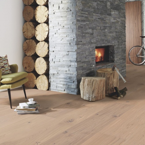 Инженерная доска Boen Chalet Traditional Белый Live Natural Неированная Дуб Натур (Гладкая) 2000-4000х200 мм EICX4MFD - Вид №11