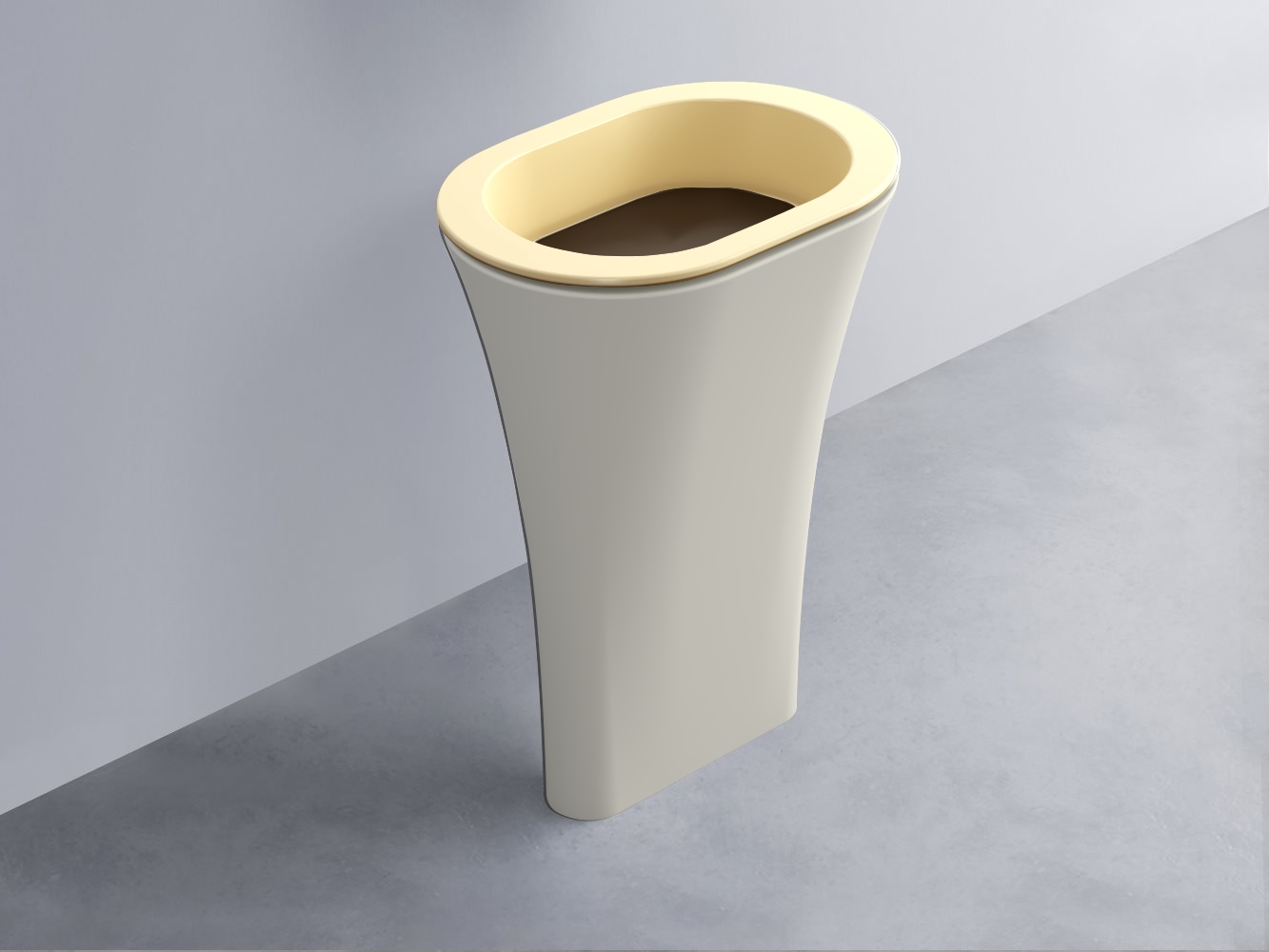 AMLA65-CN+AMPILO-CA+AMCOLO-TL Раковина Amedeo Ovale отдельностоящая cielo Enjoy + Amedeo Ceramica Cielo