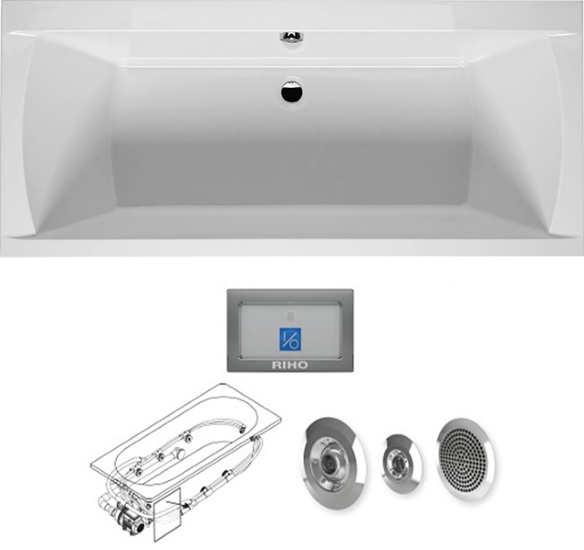 BA7100500000000_top1 Ванна Riho Julia Santreyd - Вид №2