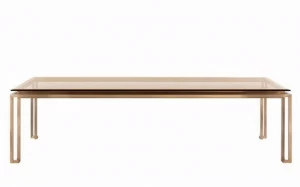 Gianfranco Ferré Home Прямоугольный обеденный стол из латуни Trafalgar