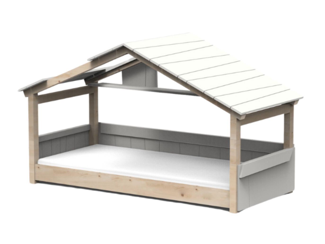 Деревянная односпальная кровать Mathy by Bols STAR LIGHT ARCH-00138516